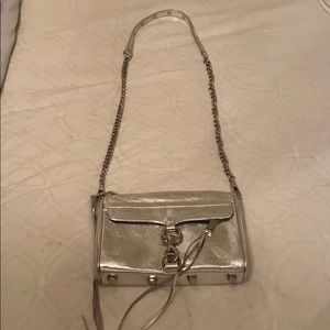 Rebecca Minkoff Mini MAC- silver